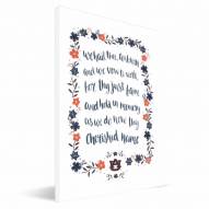 Auburn Tigers Hand-Painted Song Canvas Print