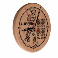 Auburn Tigers Laser Engraved Wood Clock