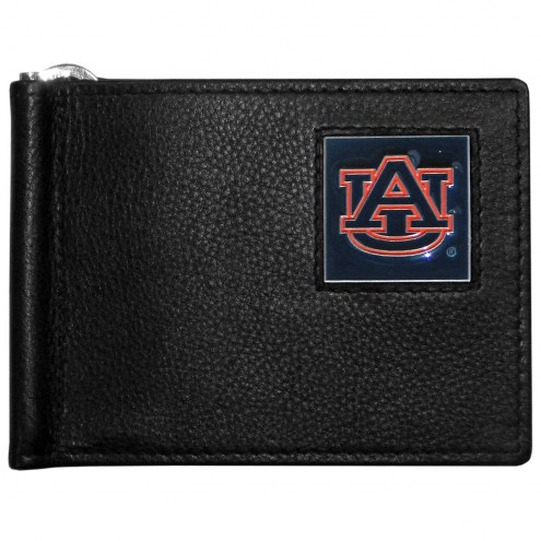 Auburn Tigers Leather Bill Clip Wallet