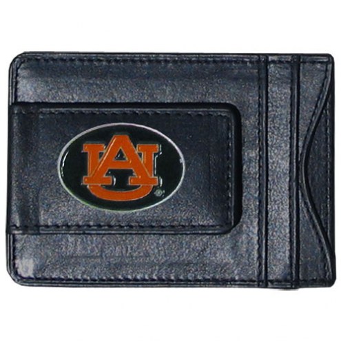 Auburn Tigers Leather Cash & Cardholder