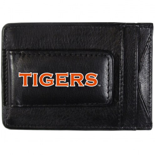 Auburn Tigers Logo Leather Cash and Cardholder