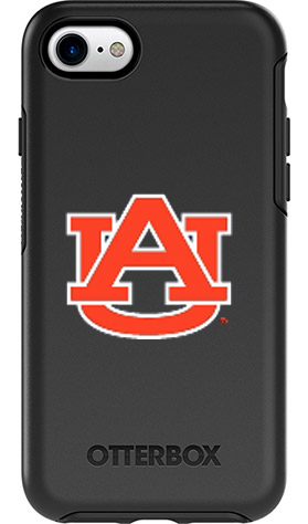 Auburn Tigers OtterBox iPhone 8/7 Symmetry Black Case