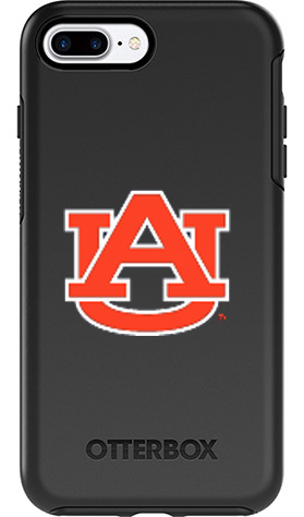 Auburn Tigers OtterBox iPhone 8 Plus/7 Plus Symmetry Black Case