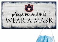 Auburn Tigers Please Wear Your Mask Sign