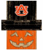 Auburn Tigers Pumpkin Head Sign