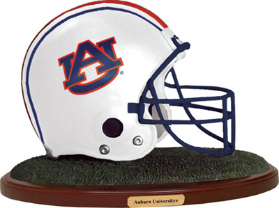 Auburn Tigers Collectible Football Helmet Figurine