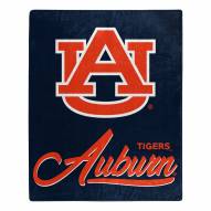 Auburn Tigers Signature Raschel Throw Blanket