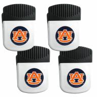 Auburn Tigers 4 Pack Chip Clip Magnet with Bottle Opener