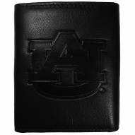 Auburn Tigers Embossed Leather Tri-fold Wallet