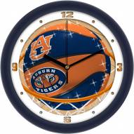 Auburn Tigers Slam Dunk Wall Clock
