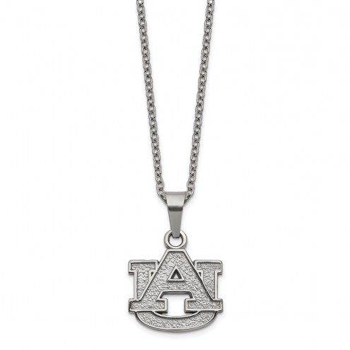 Auburn Tigers Stainless Steel Pendant Necklace