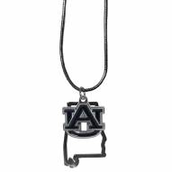 Auburn Tigers State Charm Necklace