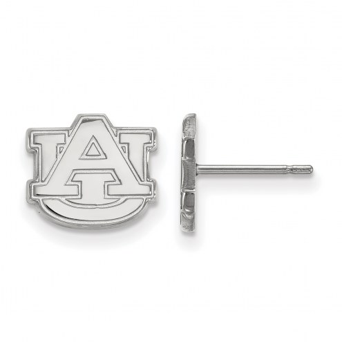 Auburn Tigers Sterling Silver Extra Small Post Earrings
