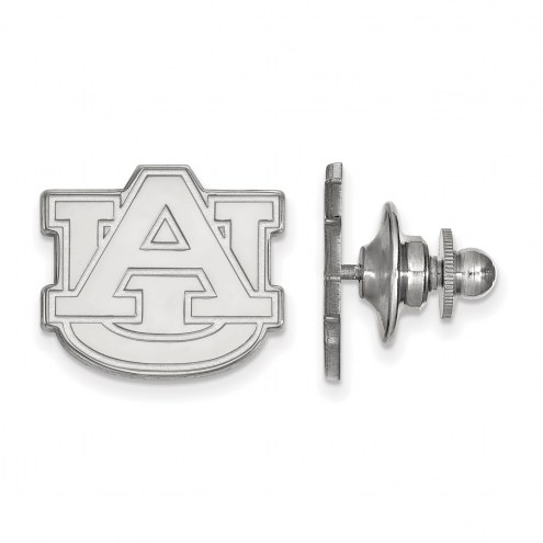 Auburn Tigers Sterling Silver Lapel Pin