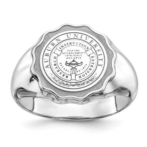 Auburn Tigers Sterling Silver Seal Ring
