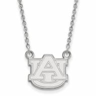 Auburn Tigers Sterling Silver Small Pendant Necklace