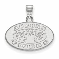 Auburn Tigers Sterling Silver Small Pendant