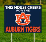 Auburn Tigers This House Cheers for Yard Sign