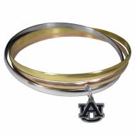 Auburn Tigers Tri-color Bangle Bracelet