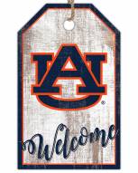 Auburn Tigers Welcome Team Tag 11" x 19" Sign