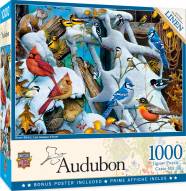 Audubon Snow Birds 1000 Piece Puzzle