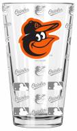 Baltimore Orioles 16 oz. Sandblasted Pint Glass