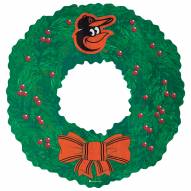 Baltimore Orioles 16" Team Wreath Sign