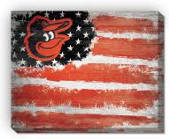 Baltimore Orioles 16" x 20" Flag Canvas Print