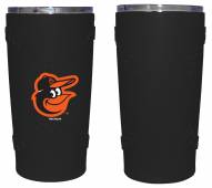 Baltimore Orioles 20 oz. Stainless Steel Tumbler with Silicone Wrap