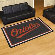 Baltimore Orioles 5' x 8' Area Rug