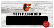 Baltimore Orioles 6" x 12" Wifi Password Sign