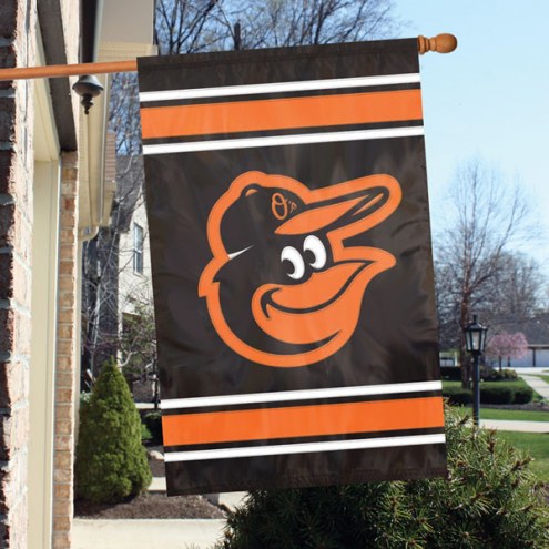Baltimore Orioles Applique 2-Sided Banner Flag