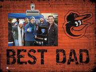 Baltimore Orioles Best Dad Clip Frame