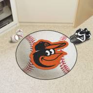 Baltimore Orioles Bird Baseball Rug