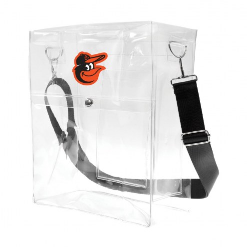 Baltimore Orioles Clear Ticket Satchel