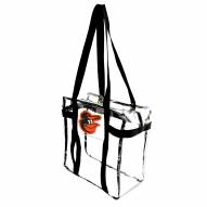 Baltimore Orioles Clear Tote Along