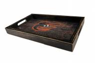 Baltimore Orioles Distressed Team Color Tray