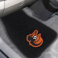 Baltimore Orioles Embroidered Car Mats