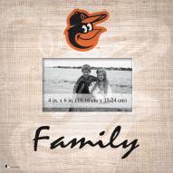 Baltimore Orioles Family Picture Frame