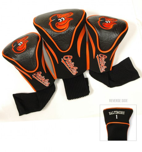 Baltimore Orioles Golf Headcovers - 3 Pack