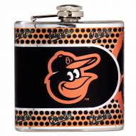 Baltimore Orioles Hi-Def Stainless Steel Flask