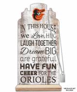 Baltimore Orioles In This House Mask Holder