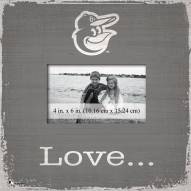 Baltimore Orioles Love Picture Frame