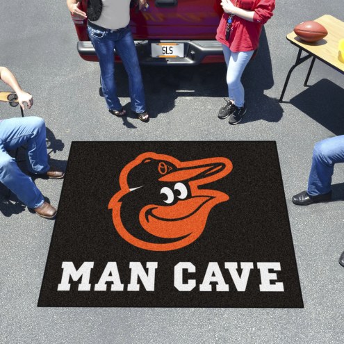 Baltimore Orioles Man Cave Tailgate Mat