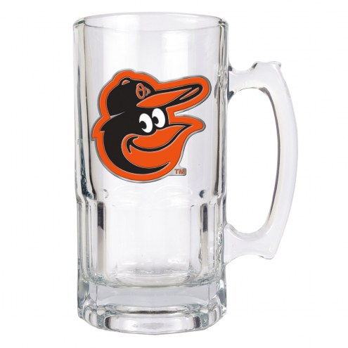 Baltimore Orioles MLB 1 Liter Glass Macho Mug