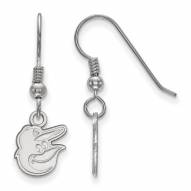 Baltimore Orioles Sterling Silver Extra Small Dangle Earrings