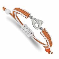 Baltimore Orioles Stainless Steel Adjustable Cord Bracelet