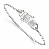 Baltimore Orioles Sterling Silver Wire Bangle Bracelet