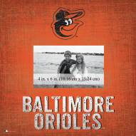 Baltimore Orioles Team Name 10" x 10" Picture Frame