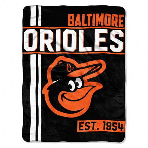 Baltimore Orioles Walk Off Throw Blanket